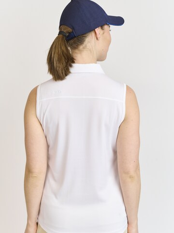 Backtee Top in White