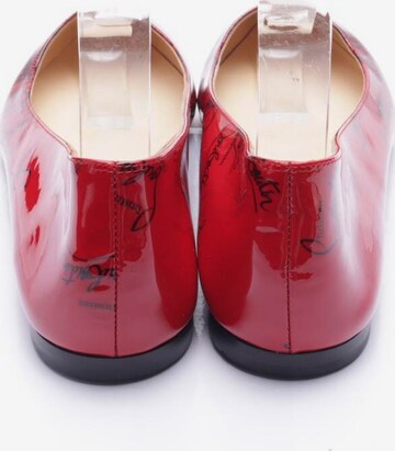 Christian Louboutin Flats & Loafers in 37,5 in Red