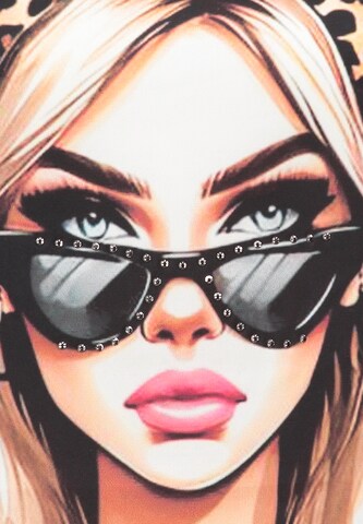 Key Largo Tričko 'GIRL' – černá