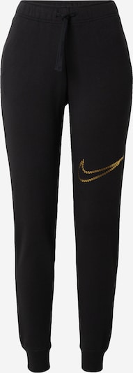 Nike Sportswear Sportbroek 'CLUB FLEECE' in de kleur Goud / Zwart, Productweergave