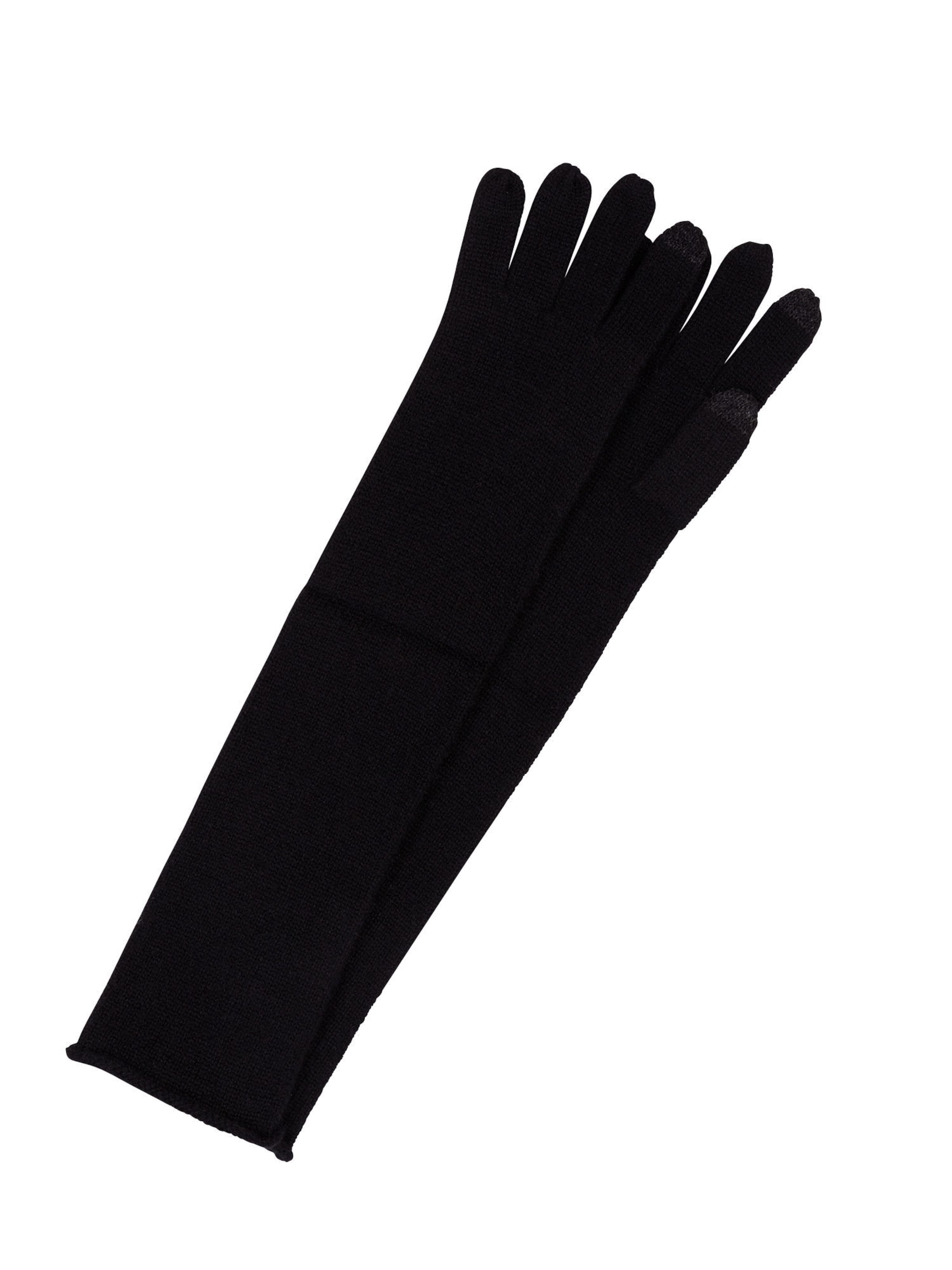 CASH-MERE.CH Sormikkaat värissä musta: etupuoli