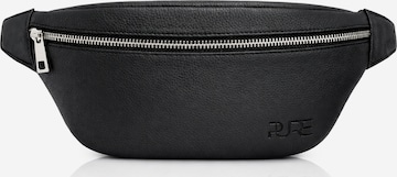 PURE Studios - Riñonera 'CAPH' en negro: frente