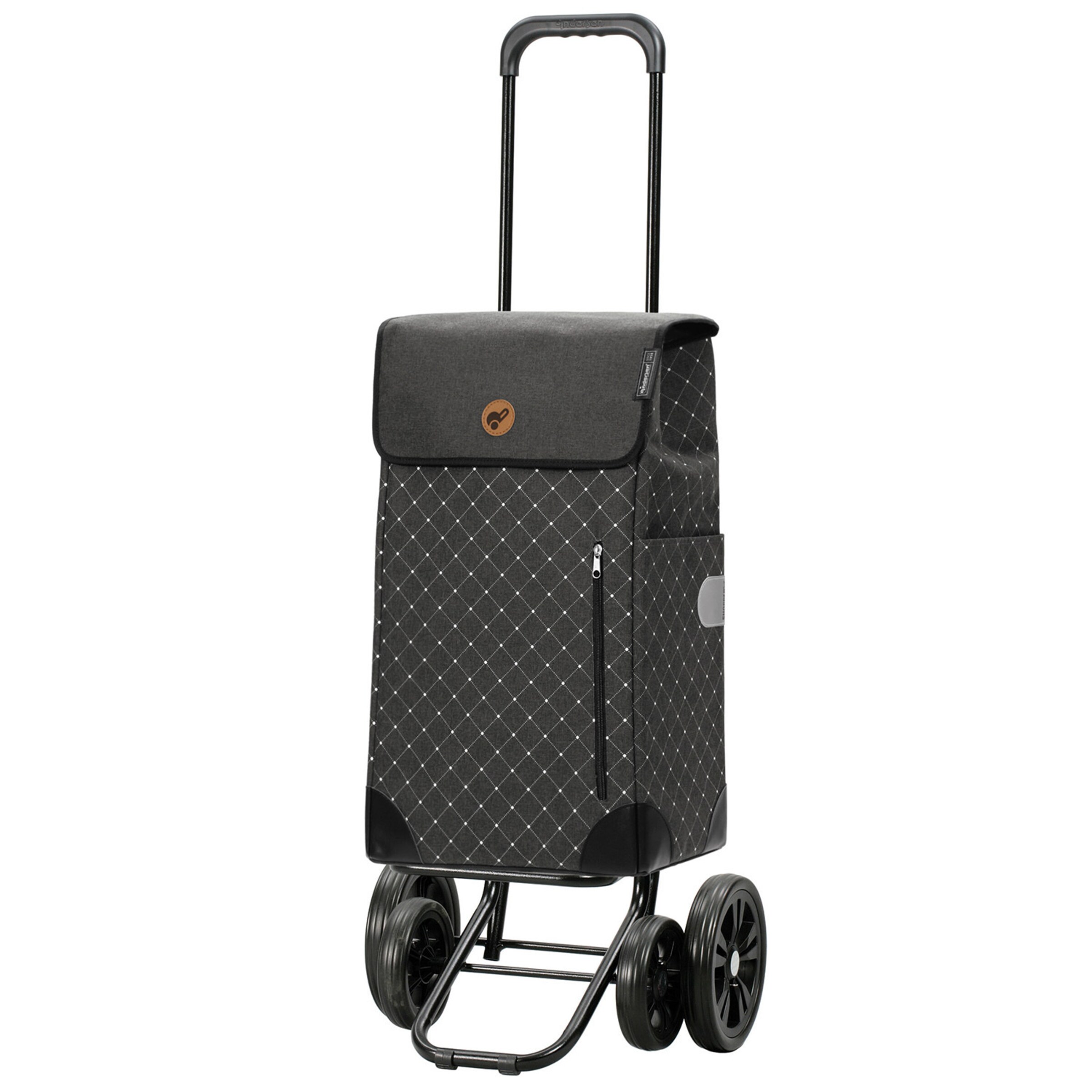 Andersen Shopper Trolley 'Sofia' in Grau: Vorderseite