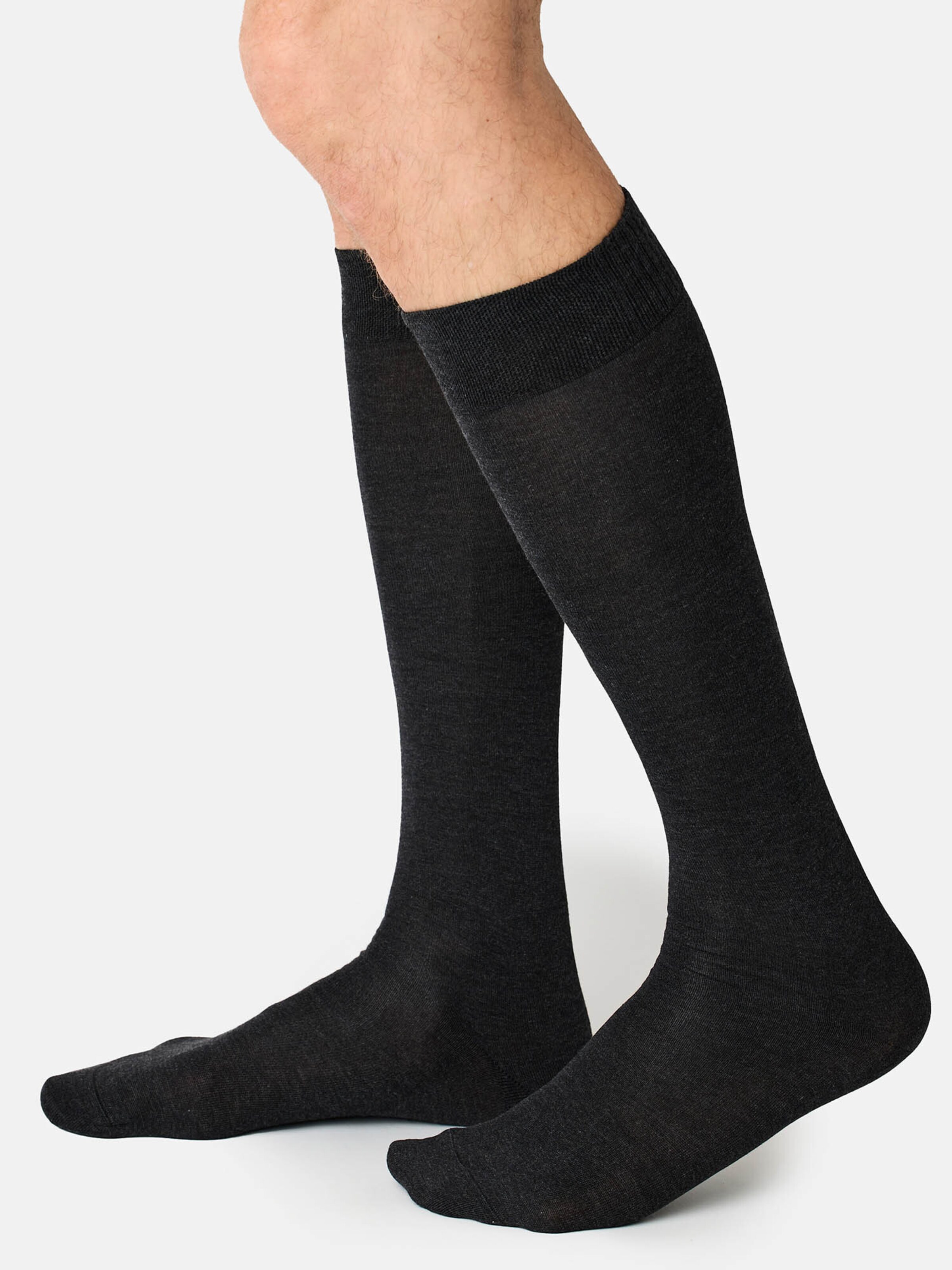 Nur Die Knee socks ' Bambus Kniesocken ' in Black