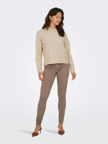 ONLY - Jersey 'ONLHOUSTON' en beige