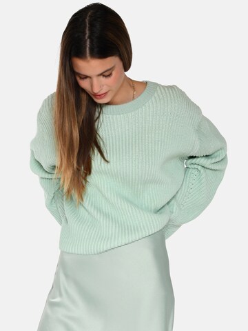 Moves Pullover in Grün: Vorderseite