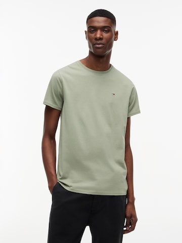 Tommy JeansMajica - zelena boja: prednji dio