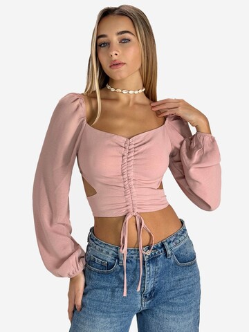 Elara Bluse in Pink