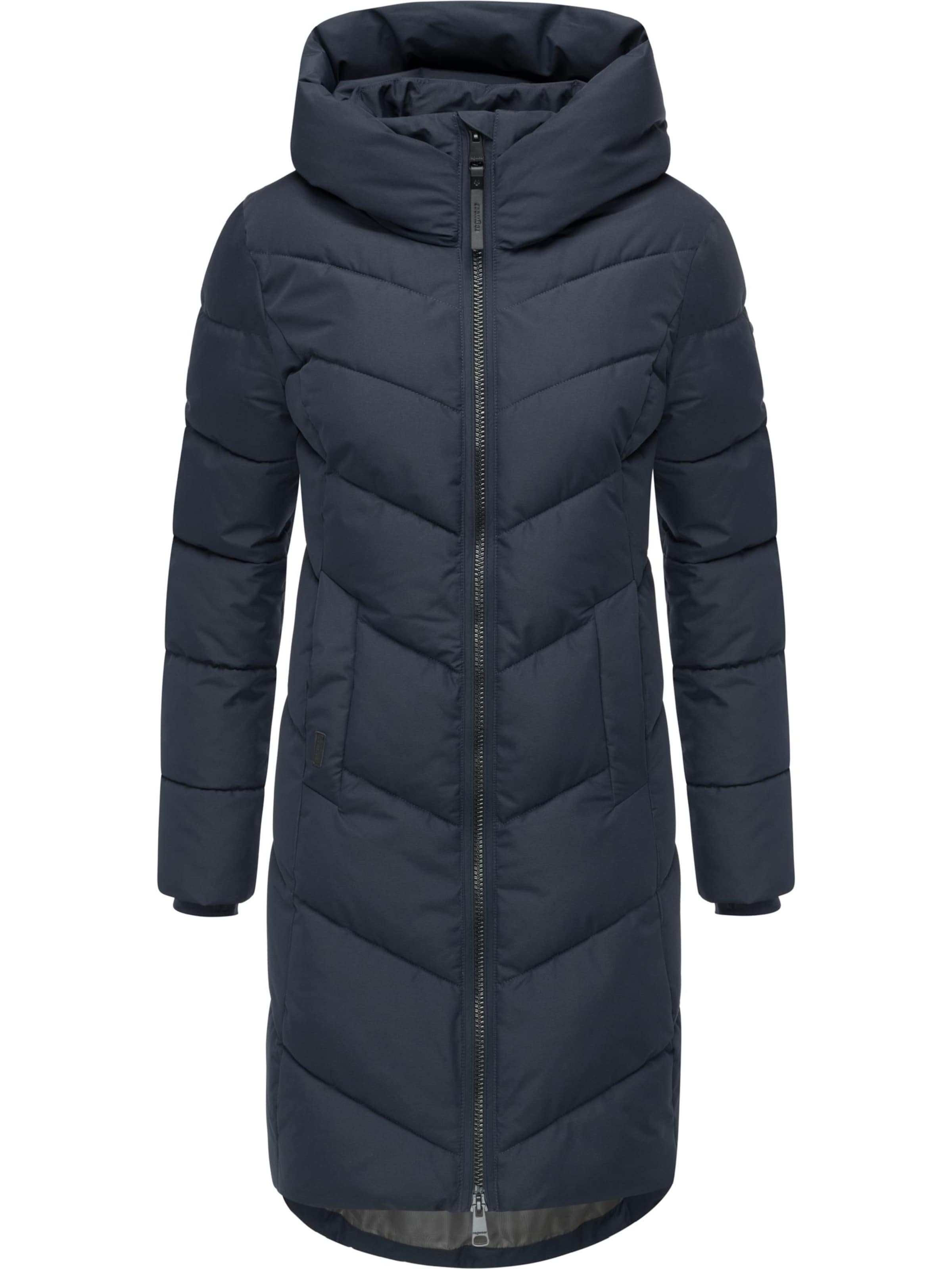 Manteau d’hiver 'Natalin' Ragwear en bleu : devant