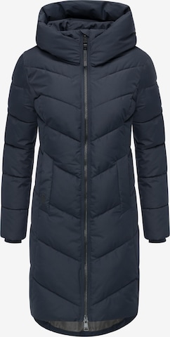 Manteau d’hiver 'Natalin' Ragwear en bleu : devant