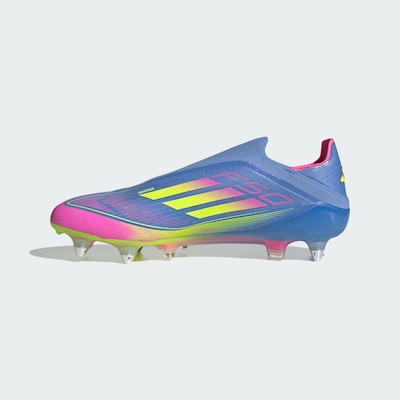 ADIDAS PERFORMANCE Soccer Cleats 'F50 Elite' in Royal blue / Grass green, Item view