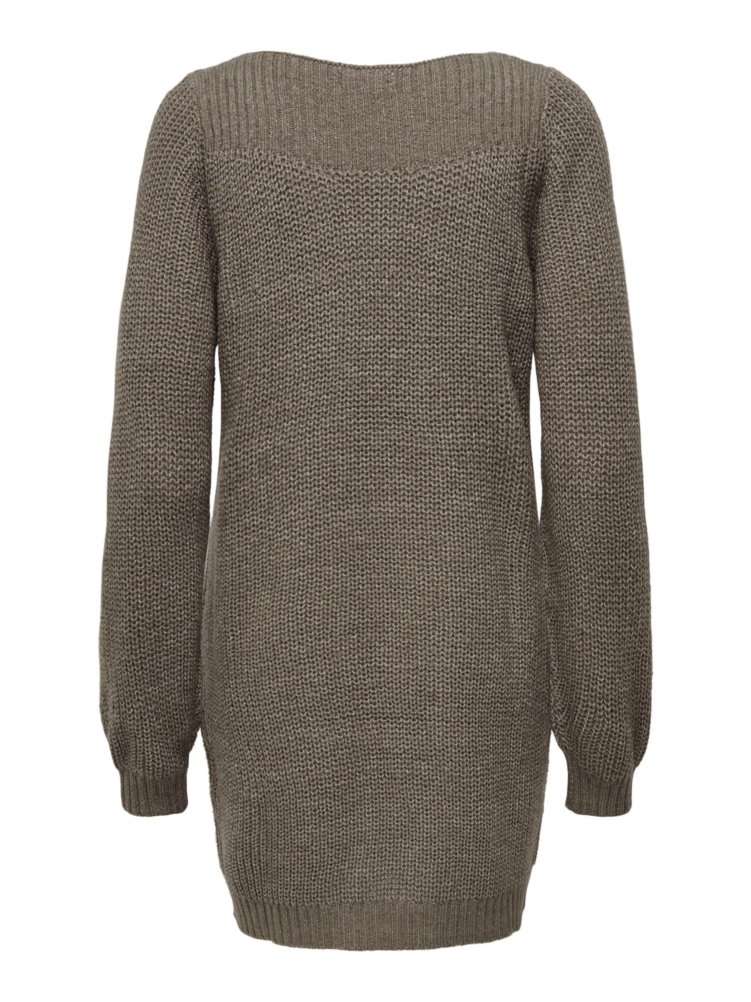 JDY Gebreide jurk 'WHITNEY' in Bruin