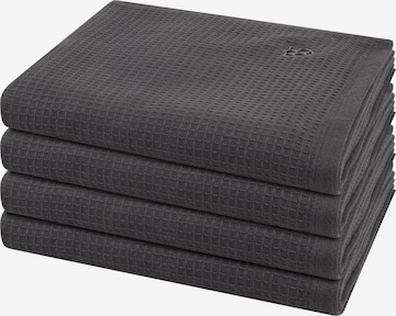 ROSS Towel 'Pique' in Grey: front