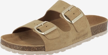 Les Tropéziennes - Zapatos abiertos en beige: frente