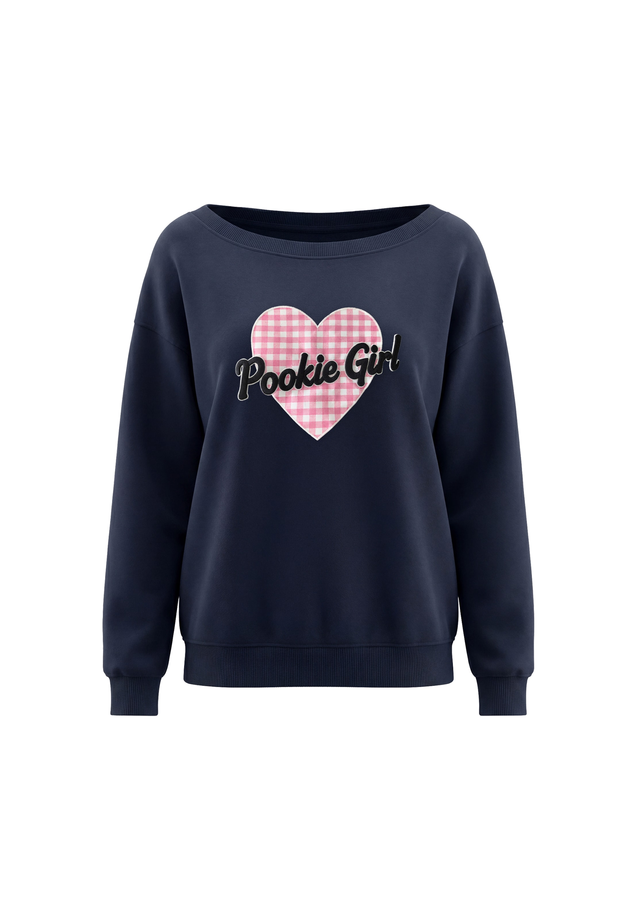 Sweat-shirt MYMO en bleu : devant