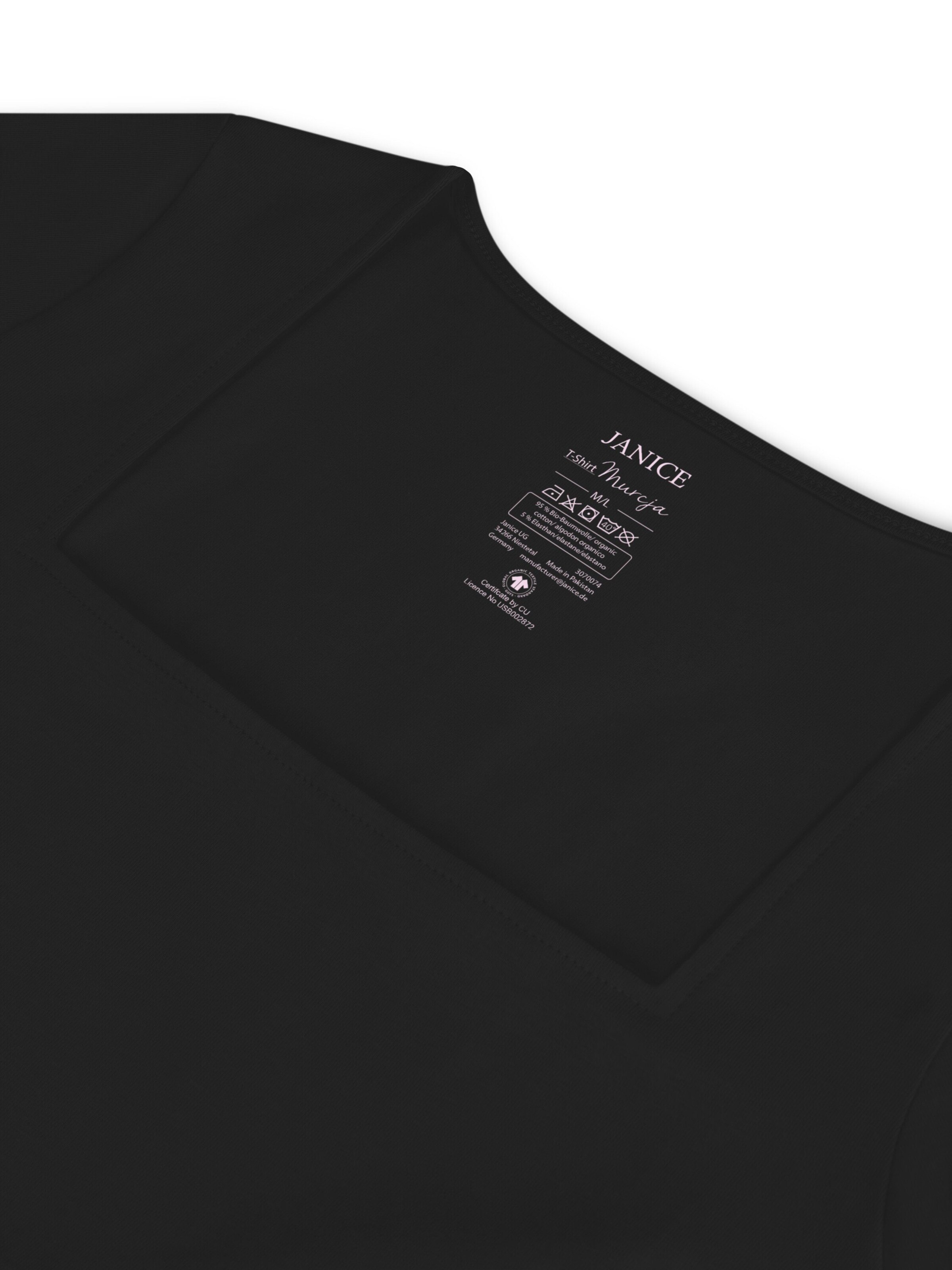 Janice Shirt in Zwart