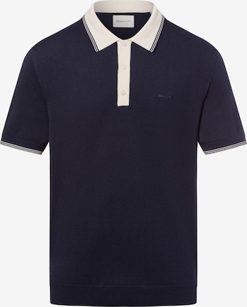 T-Shirt GANT en bleu : devant