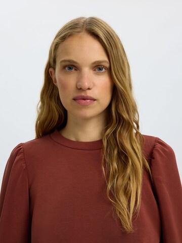 SELECTED Sweatshirt in Rot