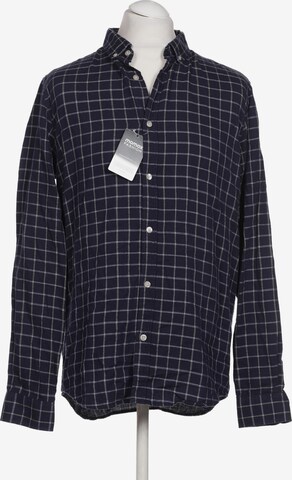 elvine Button Up Shirt in L in Blue: front