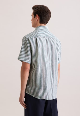 Coupe regular Chemise business SEIDENSTICKER en bleu