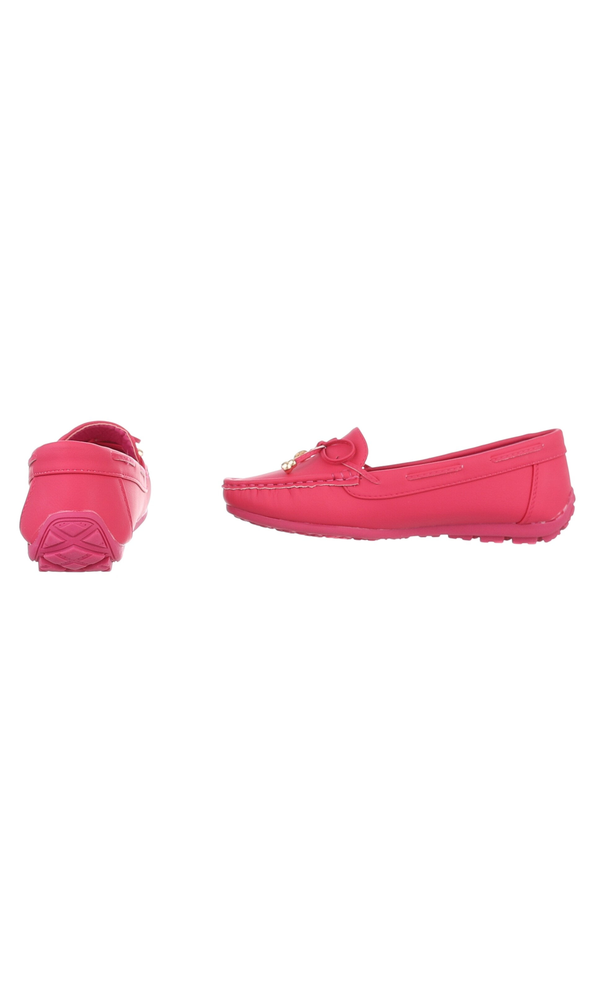 Ital-Design Moccasins in Pink