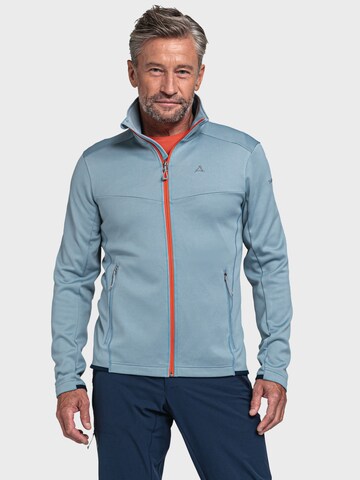 Veste en polaire fonctionnelle 'Bleckwand' Schöffel en bleu : devant