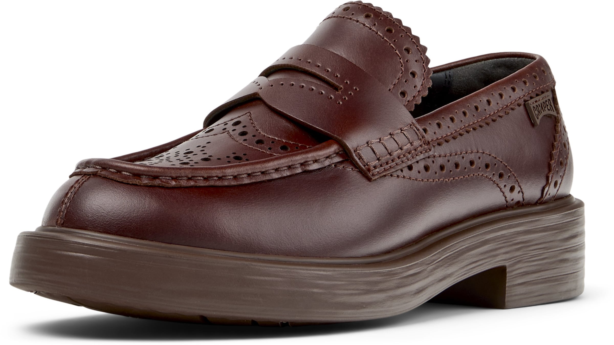 Mocassino 'Dean Twins' di CAMPER in marrone: frontale