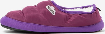 Nuvola. Slippers 'Classic Chill' in Purple: front