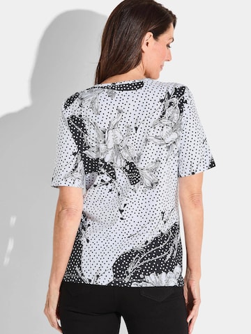 Goldner Shirt in Schwarz