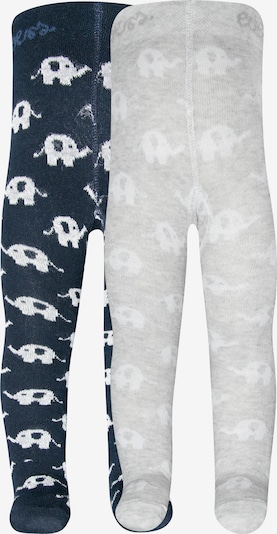 EWERS Strumpfhose 'Elefant'  (GOTS) in navy / grau, Produktansicht