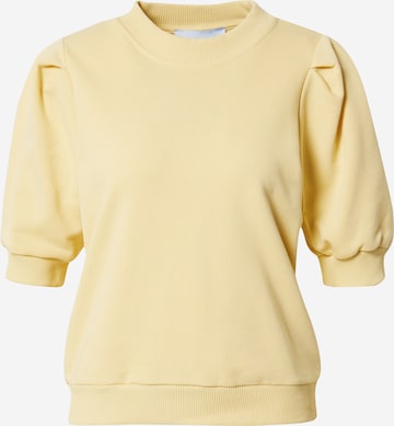 minus - Sweatshirt 'Mika' em amarelo: frente