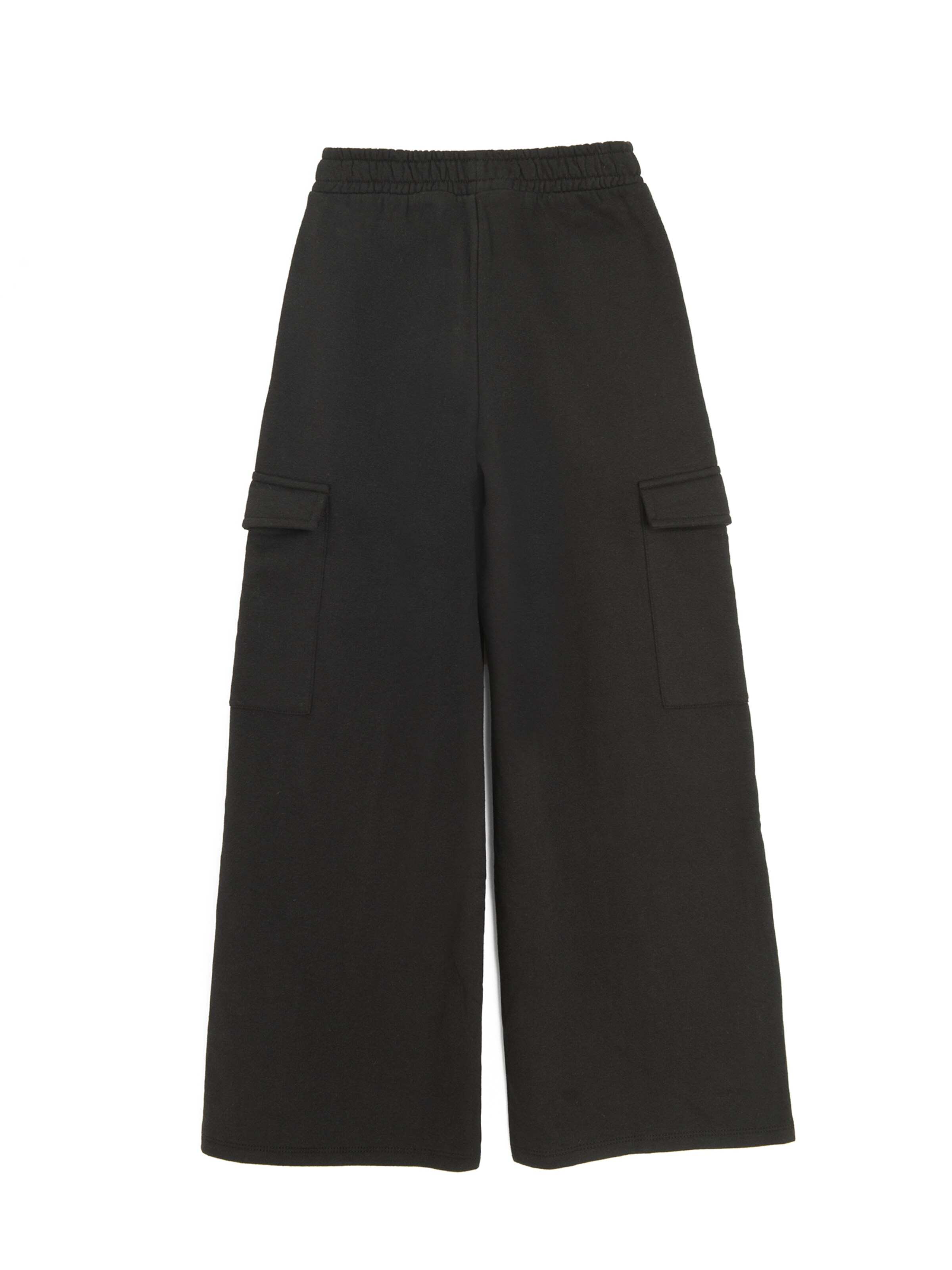 Cool Club Wide leg Byxa i svart: baksida