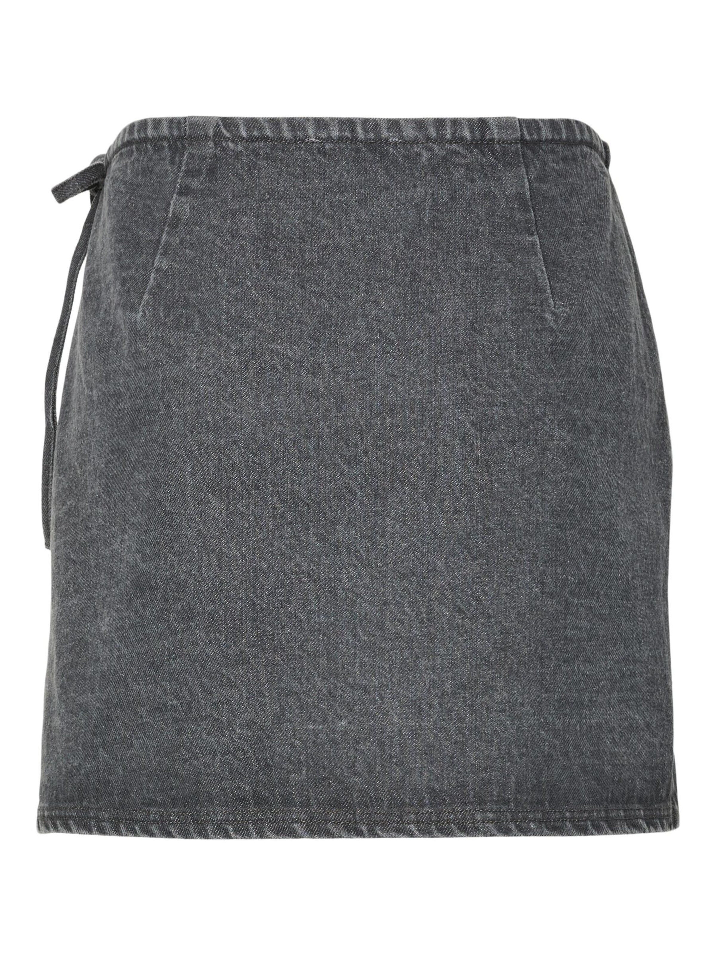 PIECES - Falda 'PCFlora' en gris