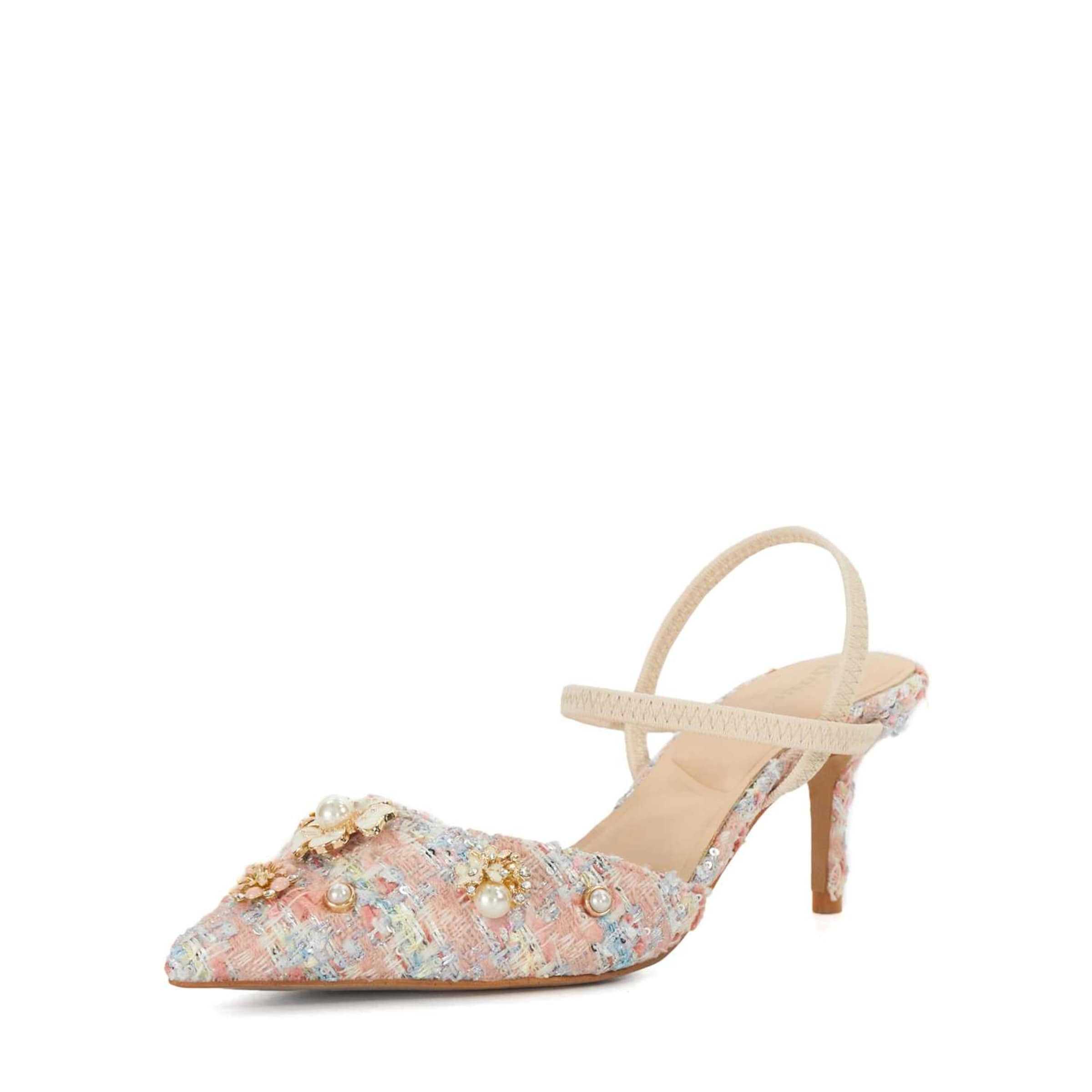 Dune LONDON Slingpumps 'Diana' in Pink: Vorderseite
