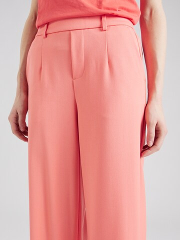 OBJECT Wide leg Trousers 'LISA' in Orange