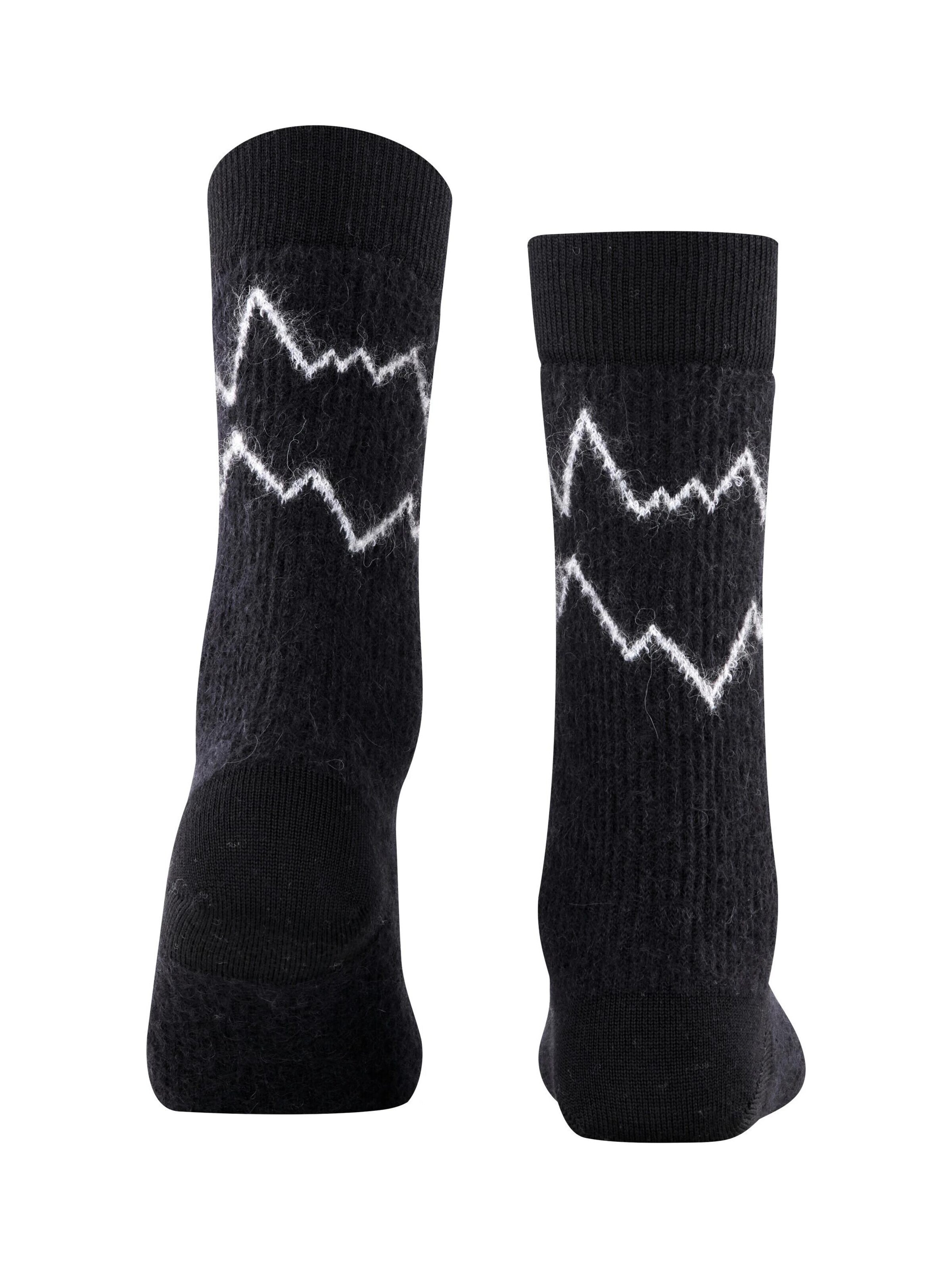 FALKE Socks 'Peak' in Black