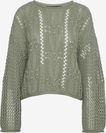 VERO MODA Sweater 'SANTORINI' in Green: front