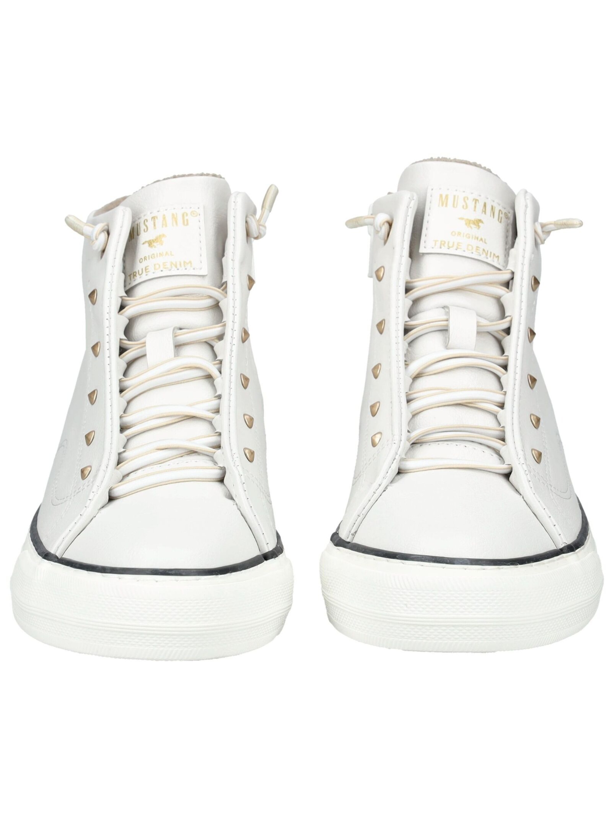 Sneaker alta di MUSTANG in bianco