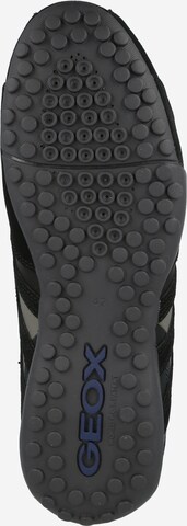 Baskets basses 'Uomo Snake' GEOX en noir