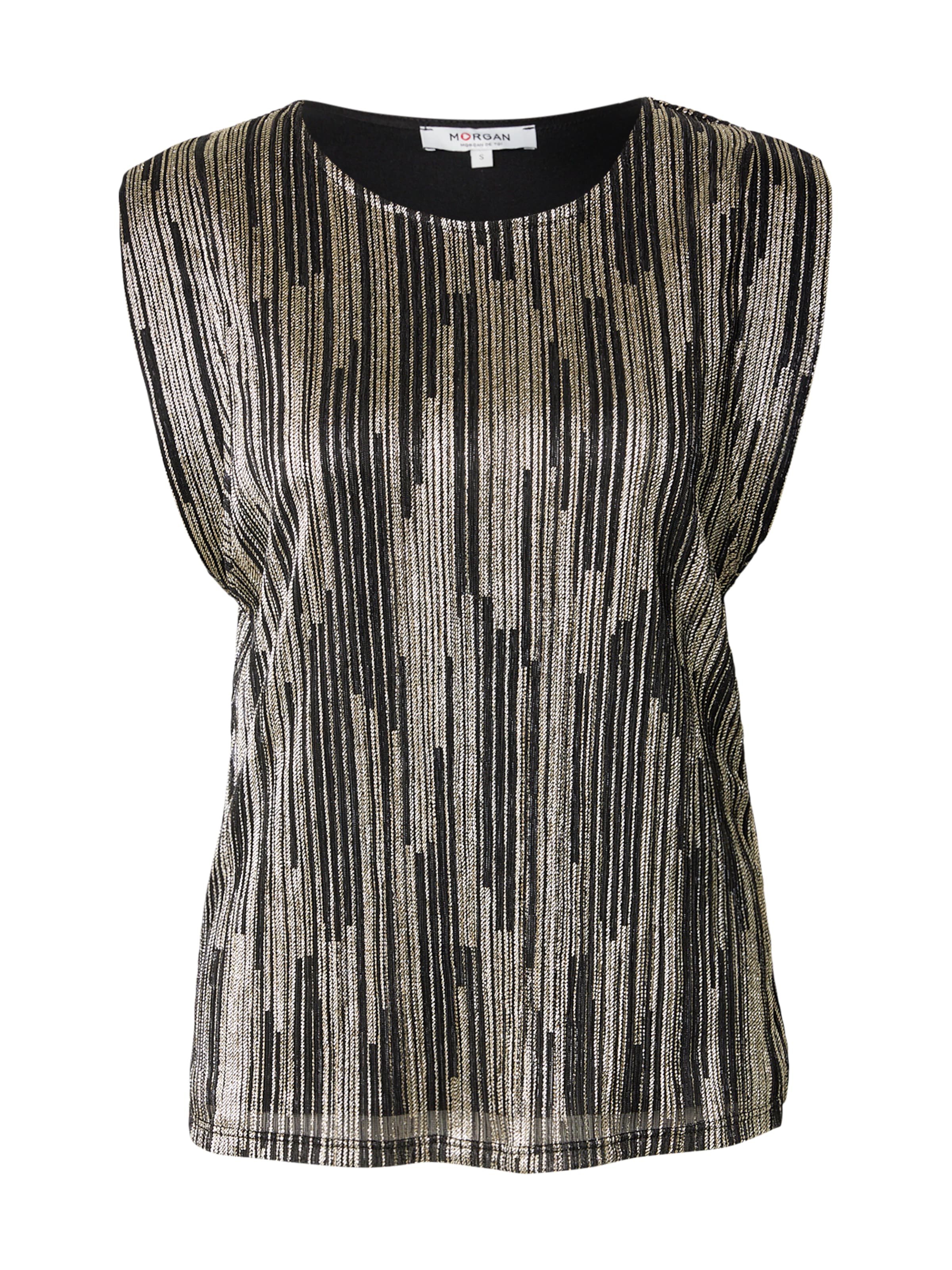 Morgan Τοπ 'DIABO' σε χρυσό: μπροστά