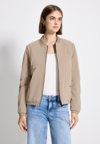 Street One Studio Between-Season Jacket in Beige: front