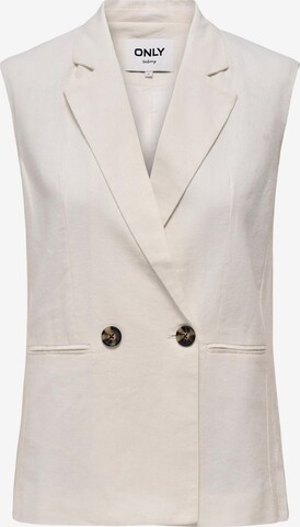 ONLY Suit vest 'Caro' in White: front