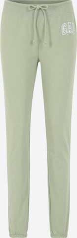 Effilé Pantalon Gap Tall en vert : devant