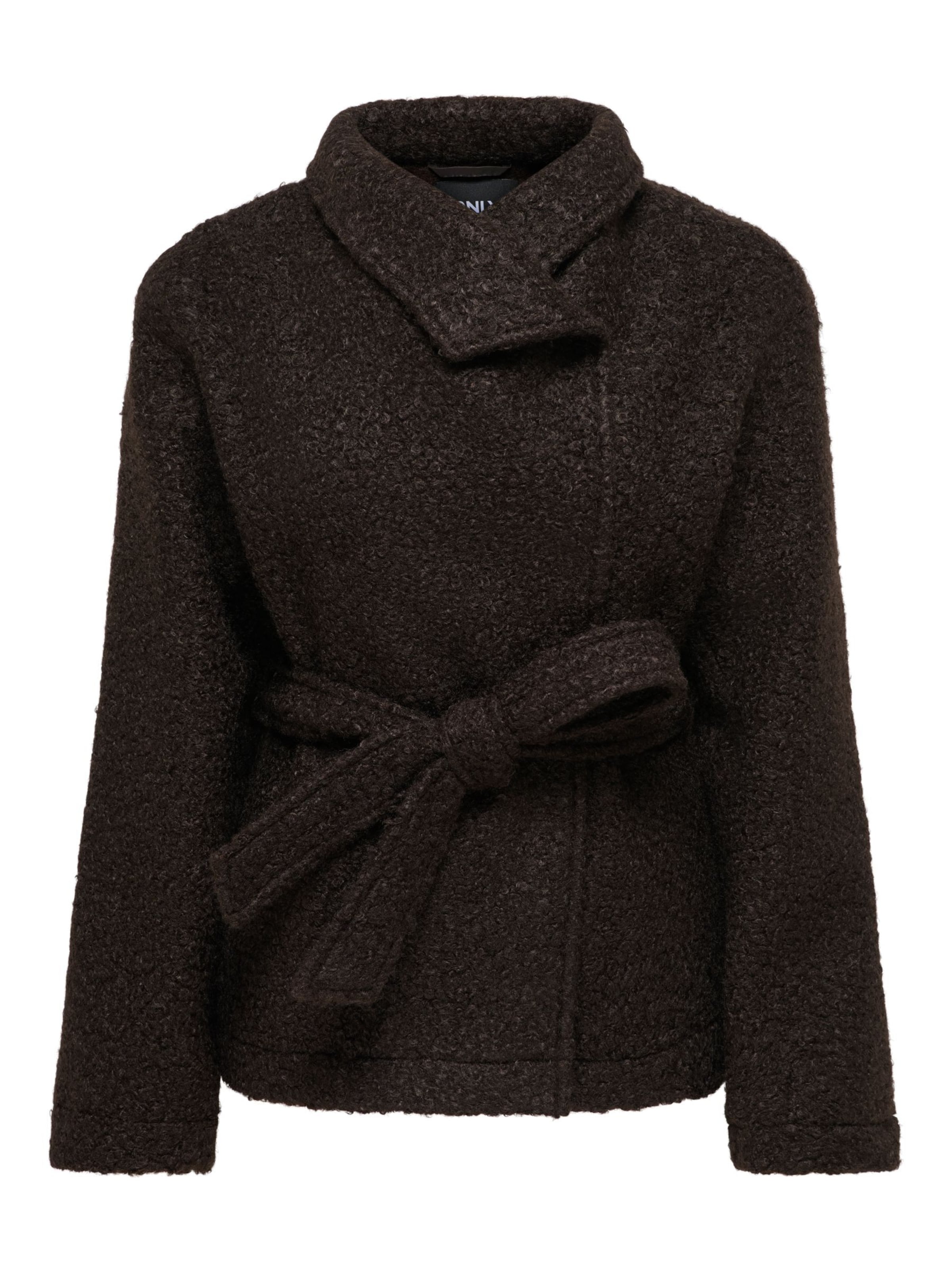 ONLY Veste mi-saison 'ONLValeria' en M en brun foncé, Vue avec produit