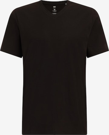 WE Fashion - Camiseta en negro: frente