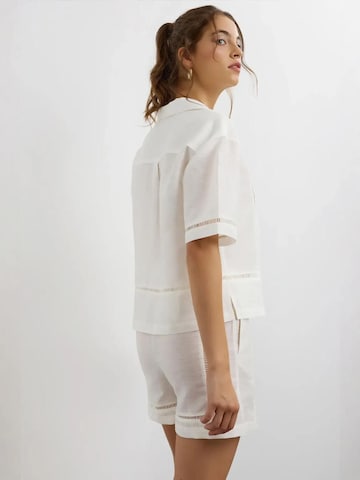 Camicia da donna di Hiccup in bianco