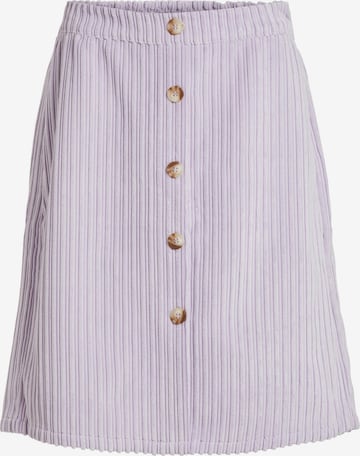 VILA Skirt 'Lock' in Purple: front