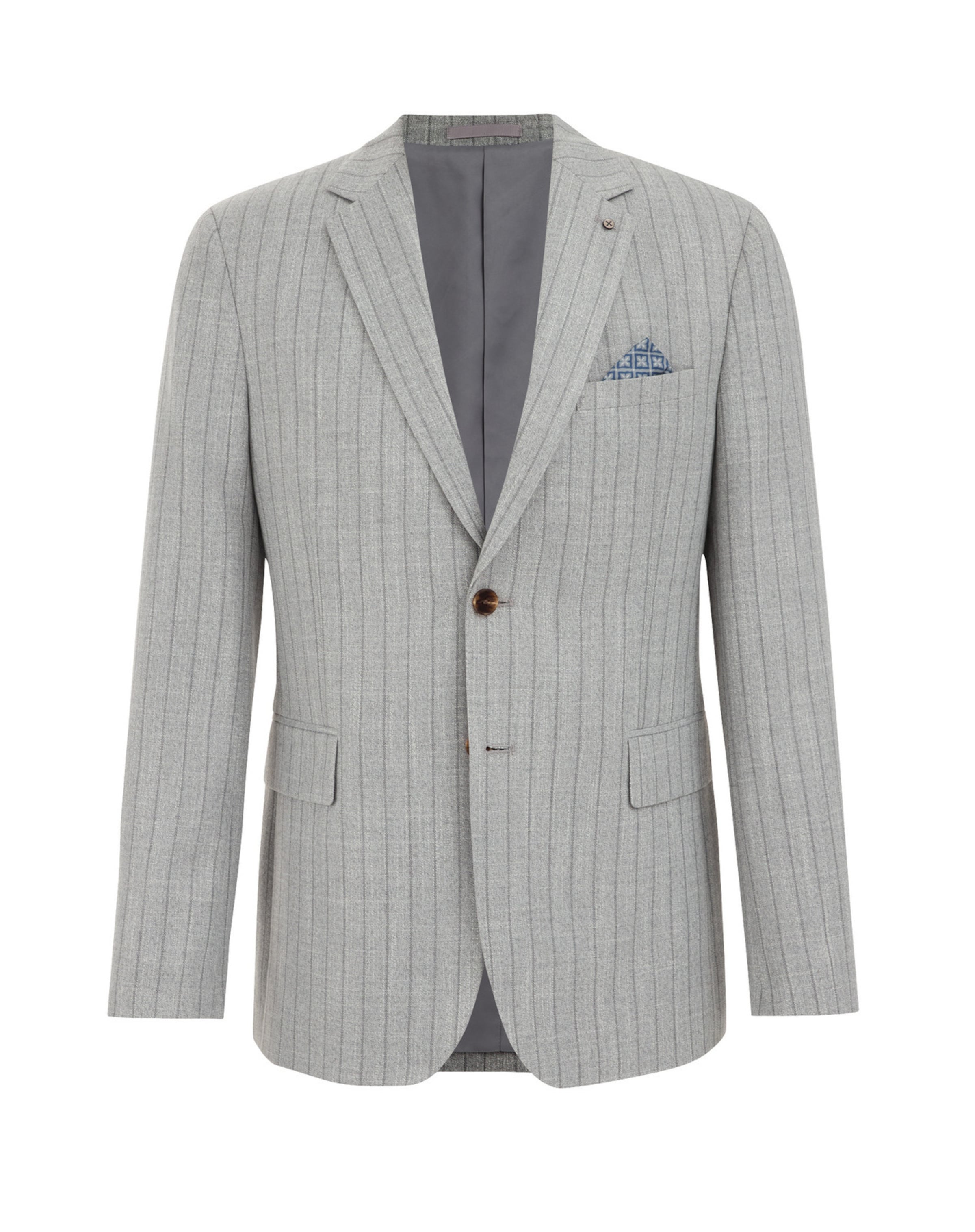 WE Fashion Slim fit Marynarka biznesowa w kolorze szary: przód