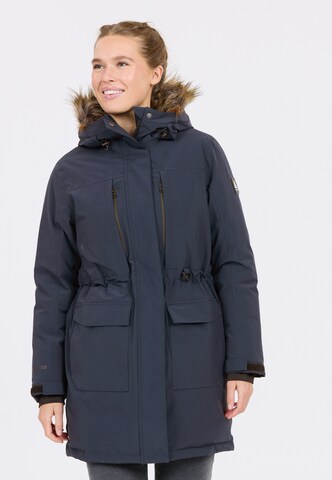 Whistler Outdoor jacket 'Bluff' in Blue: front