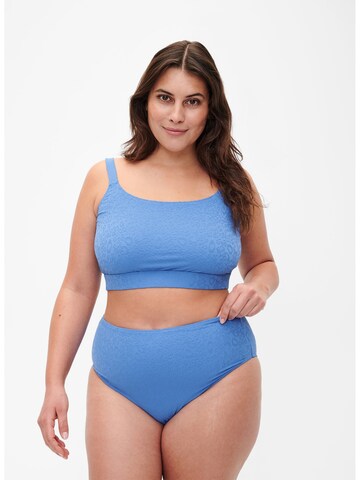 Swim by Zizzi Bikini Hose in Blau